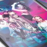 Download Club Music Night PSD Flyer Template Now