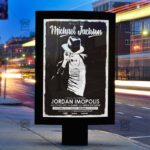Download Tribute to Michael Jackson PSD Flyer Template Now