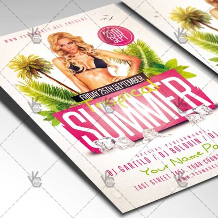 Download Tropical Summer Flyer - PSD Template-2