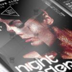 Download Under My Skin Night PSD Flyer Template Now
