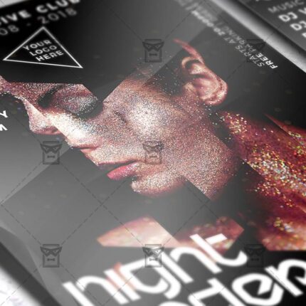 Download Under My Skin Night PSD Flyer Template Now