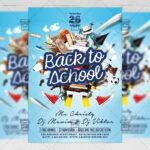 Download Back to School PSD Flyer Template Now
