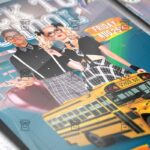 Download Back to School Party PSD Flyer Template Now