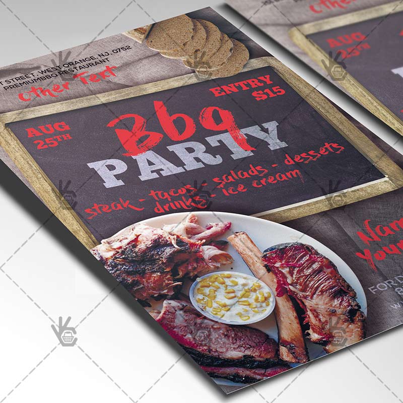 bbq_delight_flyer_psd_psdmarket_2.jpg Download BBQ Delight Flyer - PSD Template-2