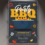 Download BBQ Flyer - PSD Template
