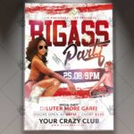 Download Big Ass Party Flyer - PSD Template