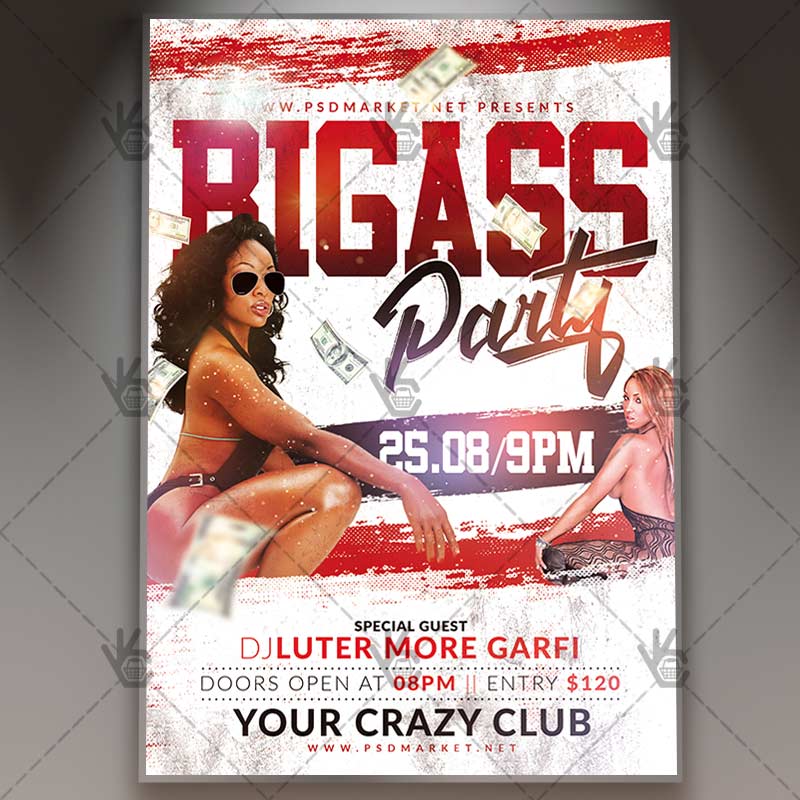 big_ass_party_flyer_psd_psdmarket_1.jpg Download Big Ass Party Flyer - PSD Template