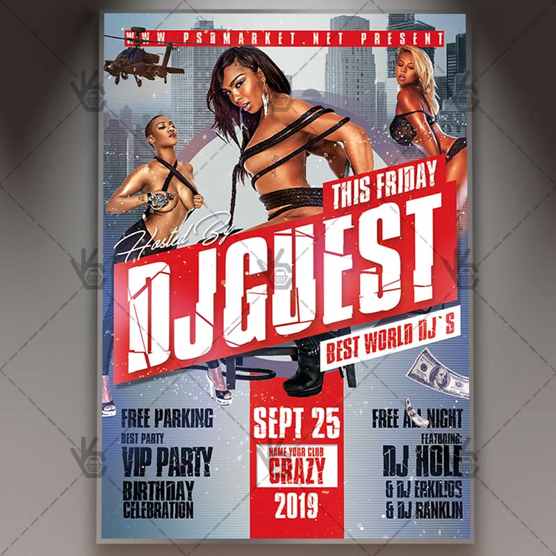 dj_guest_flyer_psd_psdmarket_1.jpg Download DJ Guest Flyer - PSD Template