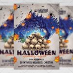 Halloween Spooky Night Flyer - Seasonal A5 Template