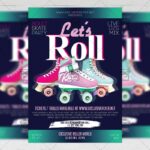 Download Let's Roll PSD Flyer Template Now