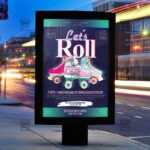 Download Let's Roll PSD Flyer Template Now