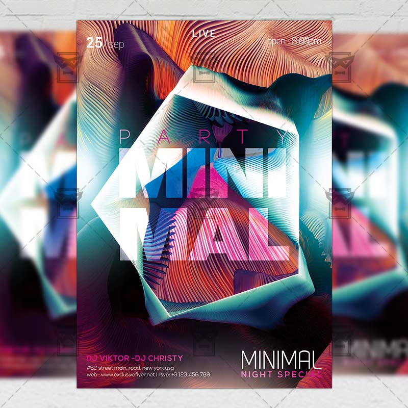 minimal_party_flyer-premium-flyer-template-1.jpg Download Minimal Party PSD Flyer Template Now