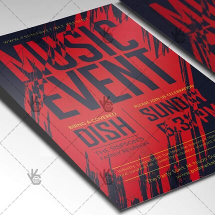 Download Music Event Flyer - PSD Template-2