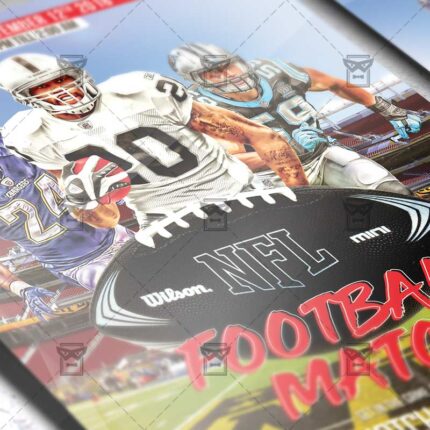 Download NFL PSD Flyer Template Now