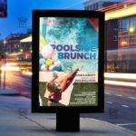 Download Poolside Brunch PSD Flyer Template Now