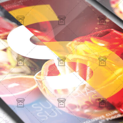 Download Sangria Sundays PSD Flyer Template Now