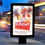 Download Sunday Funday PSD Flyer Template Now
