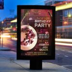 Download Surprise Birthday Party PSD Flyer Template Now
