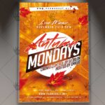 Download Autumn Mondays Flyer - PSD Template