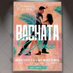 Download Bachata Dance Flyer - PSD Template