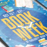 Download Book Week PSD Flyer Template Now