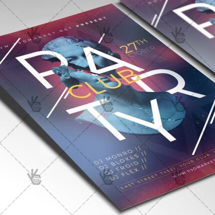 Download Club Flyer - PSD Template-2
