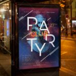 Download Club Flyer - PSD Template-3