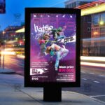 Download Dance Battle PSD Flyer Template Now