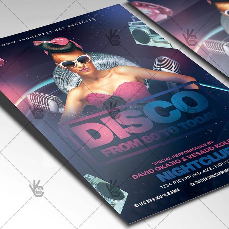 disco_party_flyer_psd_psdmarket_2.jpg Download Disco Party Flyer - PSD Template-2