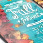 Download Fall Festival PSD Flyer Template Now