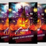 Download Halloween Bash PSD Flyer Template Now