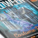 Download Halloween Costume Party PSD Flyer Template Now