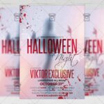 Download Halloween Night PSD Flyer Template Now