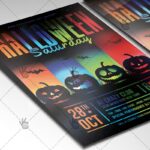 Download Halloween Saturday Flyer - PSD Template-2