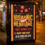 Download Hispanic Heritage Month Flyer - PSD Template-3