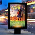 Download Kids Halloween PSD Flyer Template Now