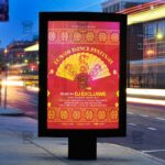 Download Lunar Dance Festival PSD Flyer Template Now