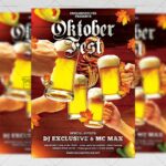 Download Octoberfest Celebration PSD Flyer Template Now