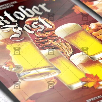 Download Octoberfest Celebration PSD Flyer Template Now