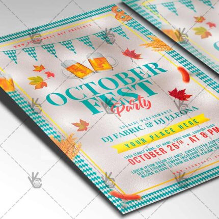 Download Oktoberfest Party Flyer - PSD Template-2