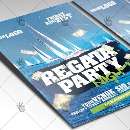 Download Regata Party Night Flyer - PSD Template-2