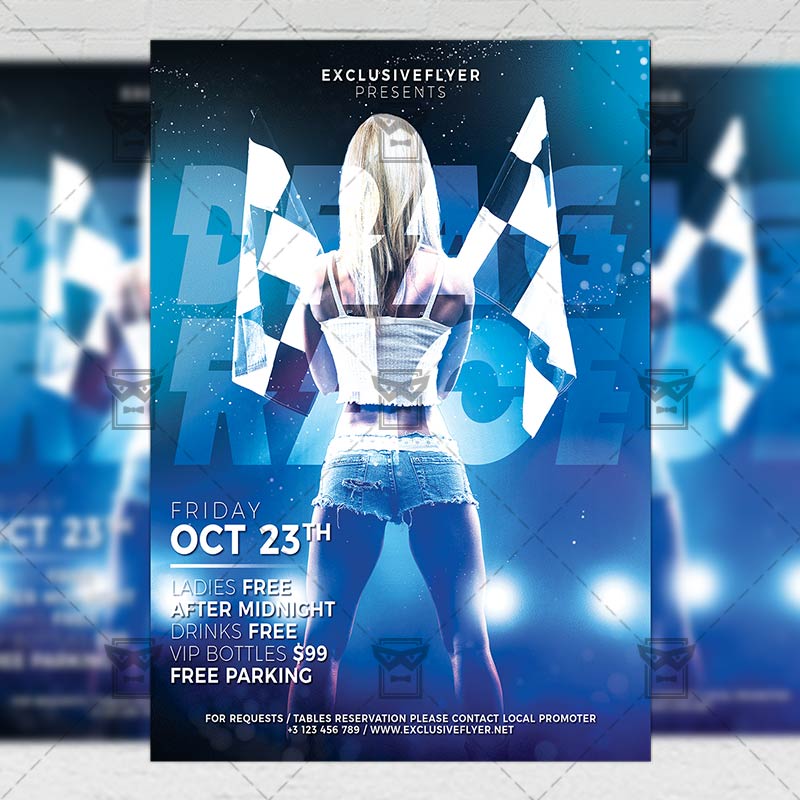 street_racing_flyer-premium-flyer-template-1.jpg Download Street Racing PSD Flyer Template Now