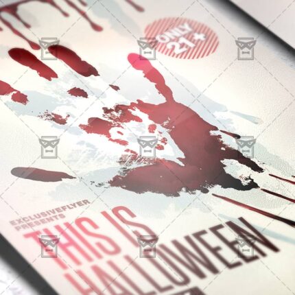 Download This is Halloween PSD Flyer Template Now