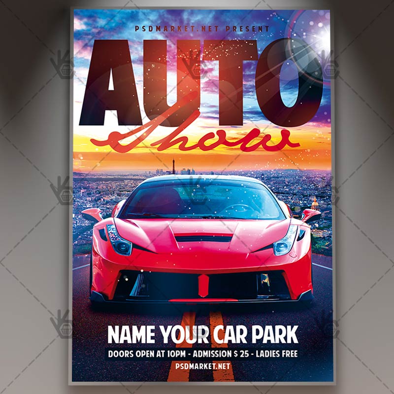 auto_show_flyer_psd_psdmarket_1.jpg Download Auto Show Flyer - PSD Template
