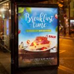 Download Breakfast Time Flyer - Food PSD Template-3