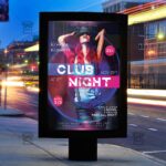 Download Club Night Party PSD Flyer Template Now