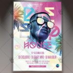 Download Deep House Flyer - PSD Template