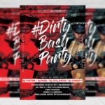 Download Dirty Bash Party PSD Flyer Template Now