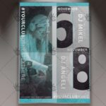 Download Dj Event Flyer - PSD Template