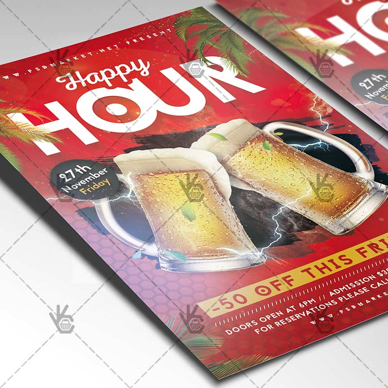 happy_hour_event_flyer_psd_psdmarket_2.jpg Download Happy Hour Event Flyer - PSD Template-2